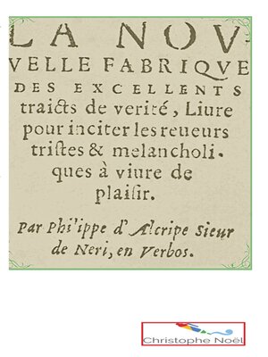 cover image of La Nouvelle Fabrique des excellents traits de vérité